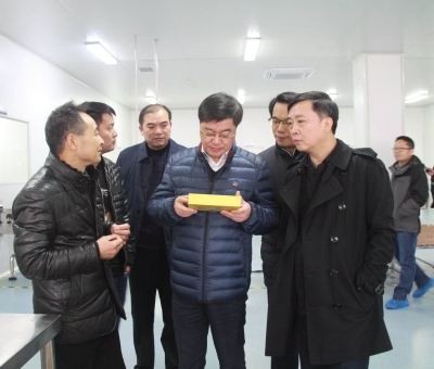 江西省檢察院黨組成員、副檢察長徐勝平一行來公司走訪調研