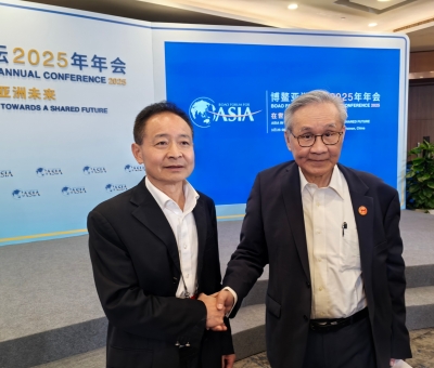 講好中國故事 - 仙客來靈芝潘新華受邀參加博鰲亞洲論壇